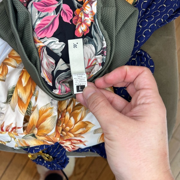 Maaji Pique Whitney High Rise High Leg Belted Pine Green Bikini Bottoms - Picture 6 of 7